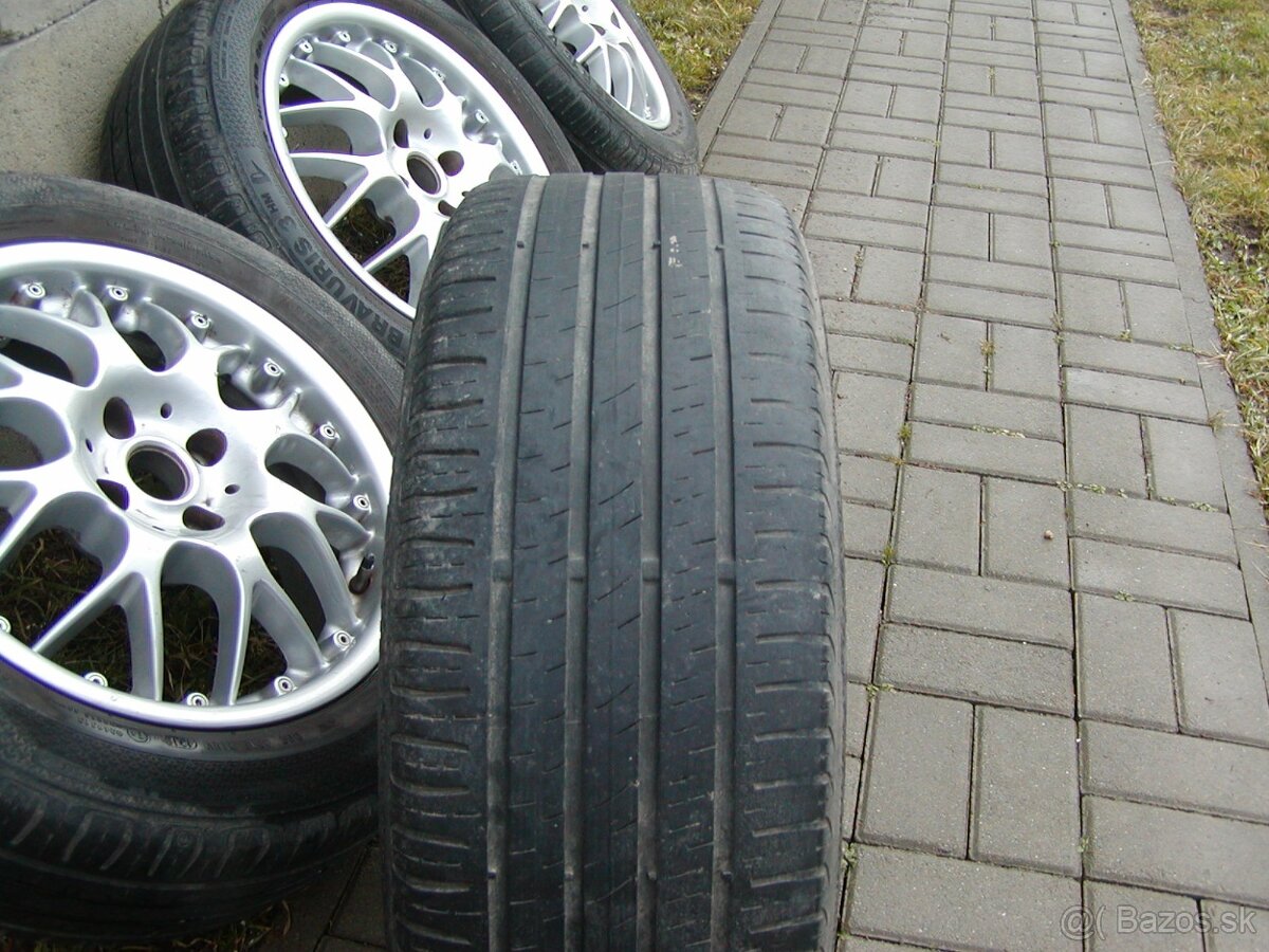 Sada diskov 4x100 r16 s letnými pneumatikami - 5