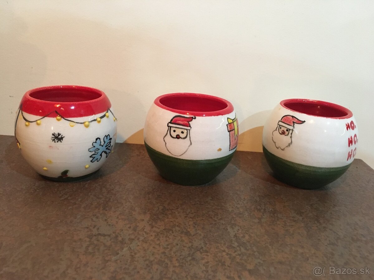 Originál ručne vyrobené keramické poháre - 5