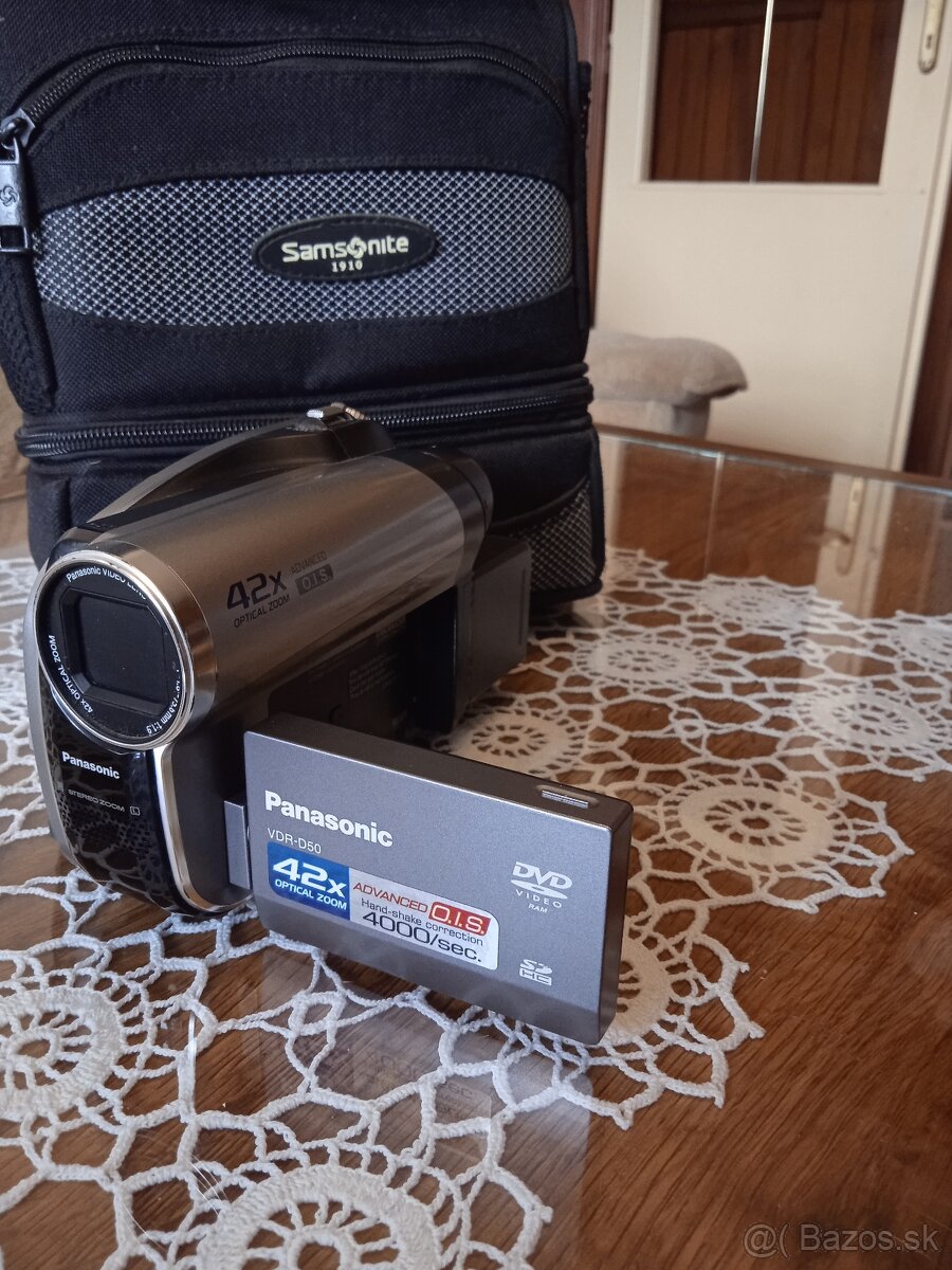 Predám - Videokameru Panasonic VDR D 50 - 5