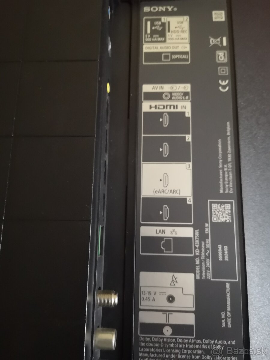 Televízor Sony Bravia-4K - 5