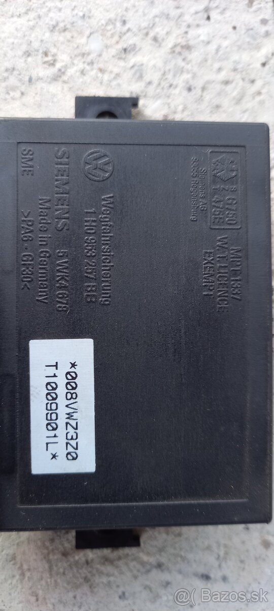 VW Polo 6N1 III spínacia skrinka tyč riadenia - 5