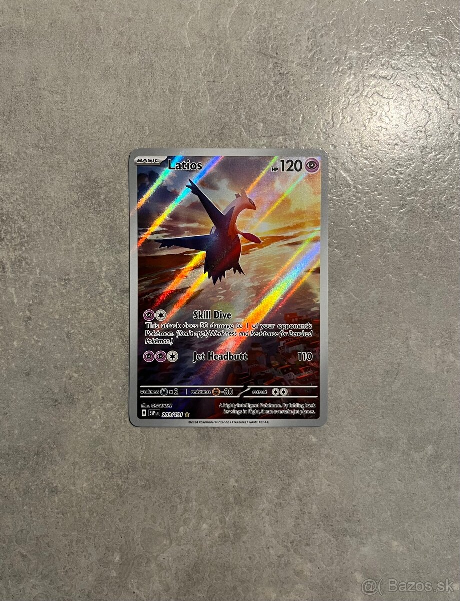 Pokemon karty Latios,Mewtwo - 5