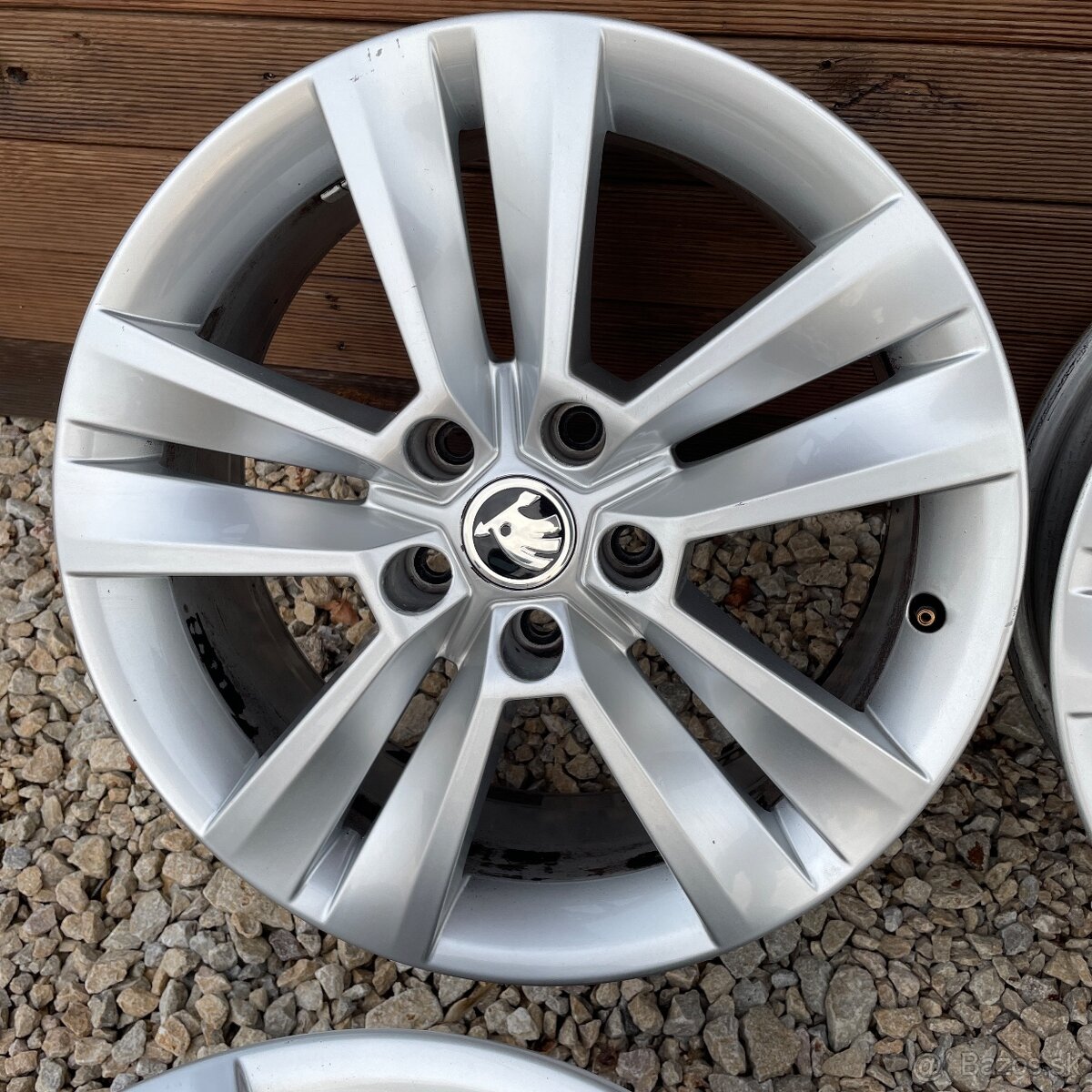 hliníkove disky skoda 5x112 r17 - 5