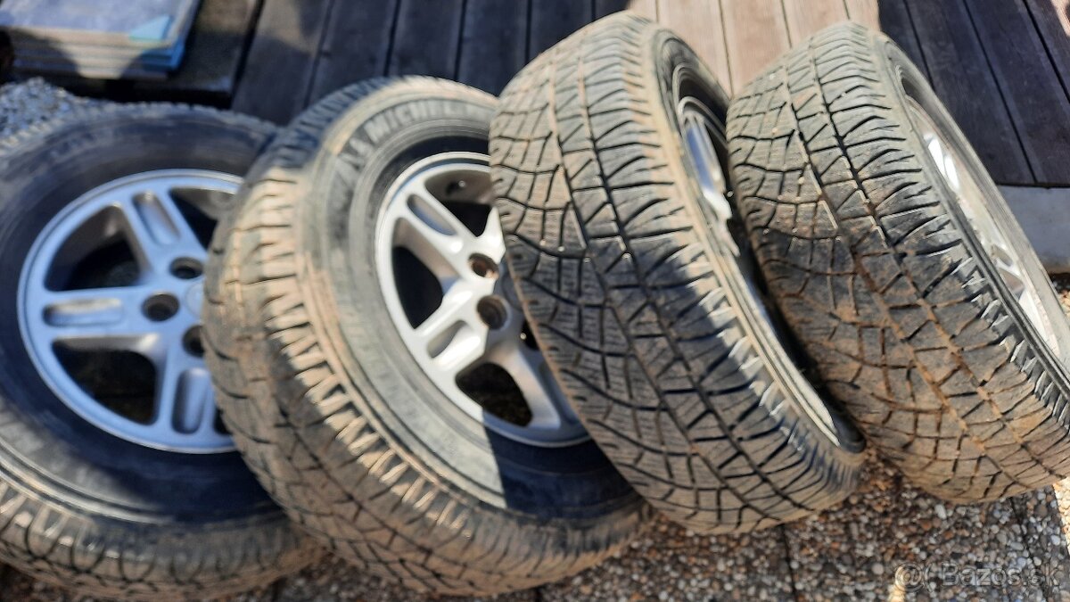 Pneu+disky Land Rover Discovery 2 - 5