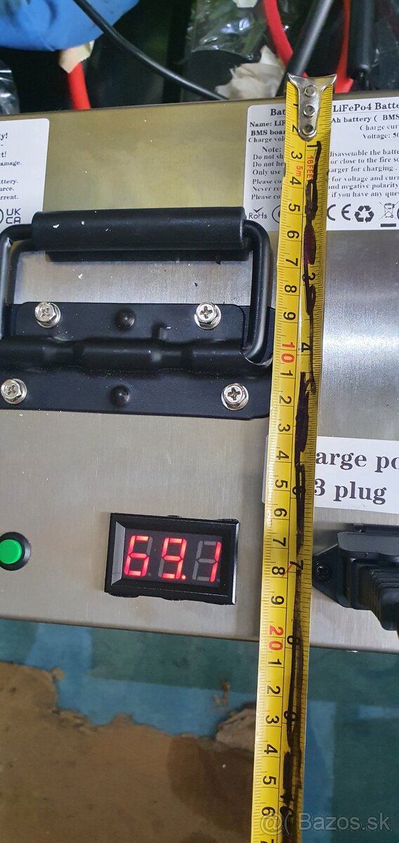 Baterie LifePo4 60 v 60ah bms 80amper - 5