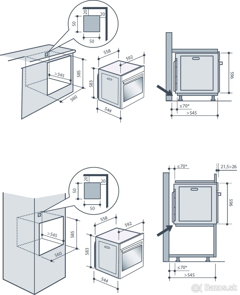 set De Dietrich DOR7586A + De Dietrich DKE7335A - 5