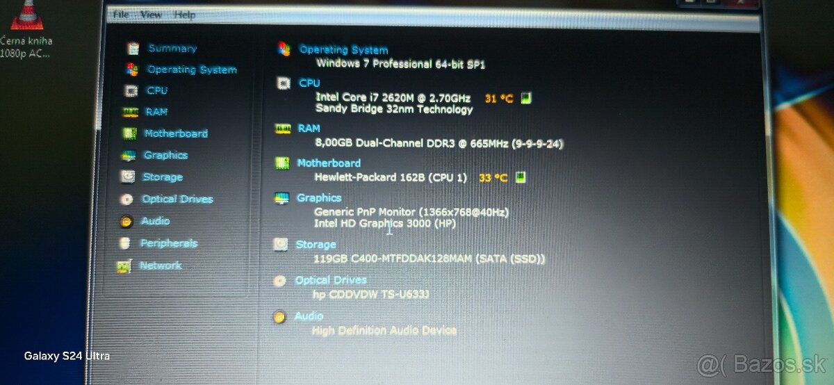 Lacno predám laptop Elitebook 2560 p - 5