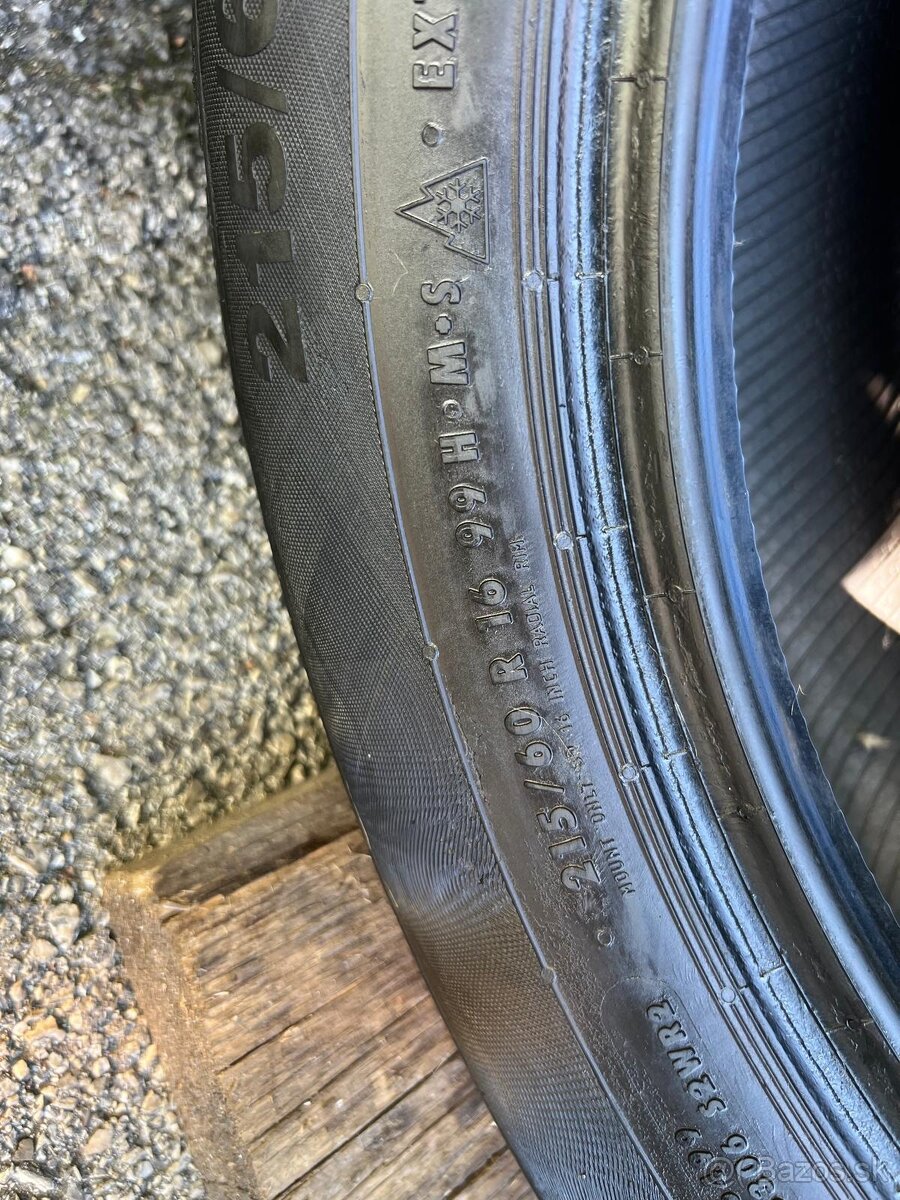Zimné pneumatiky pirelli 215/55R16 - 5