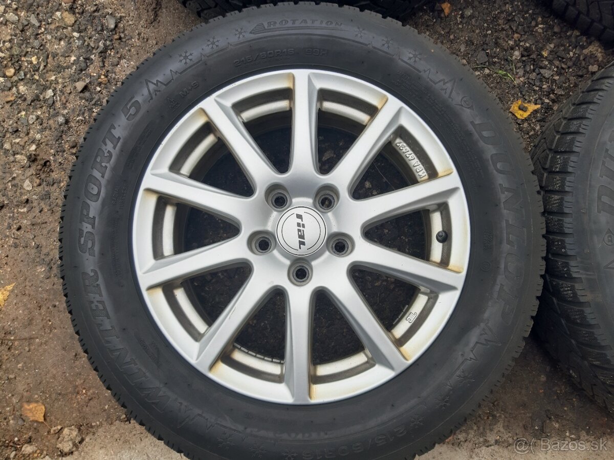 ELEKTRONY 5x112r16+zimne pneu - 5