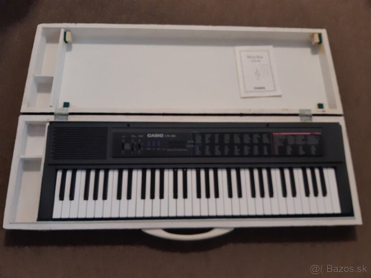 Keyboard Casio CTK - 450 s dřevěným kufrem - 5