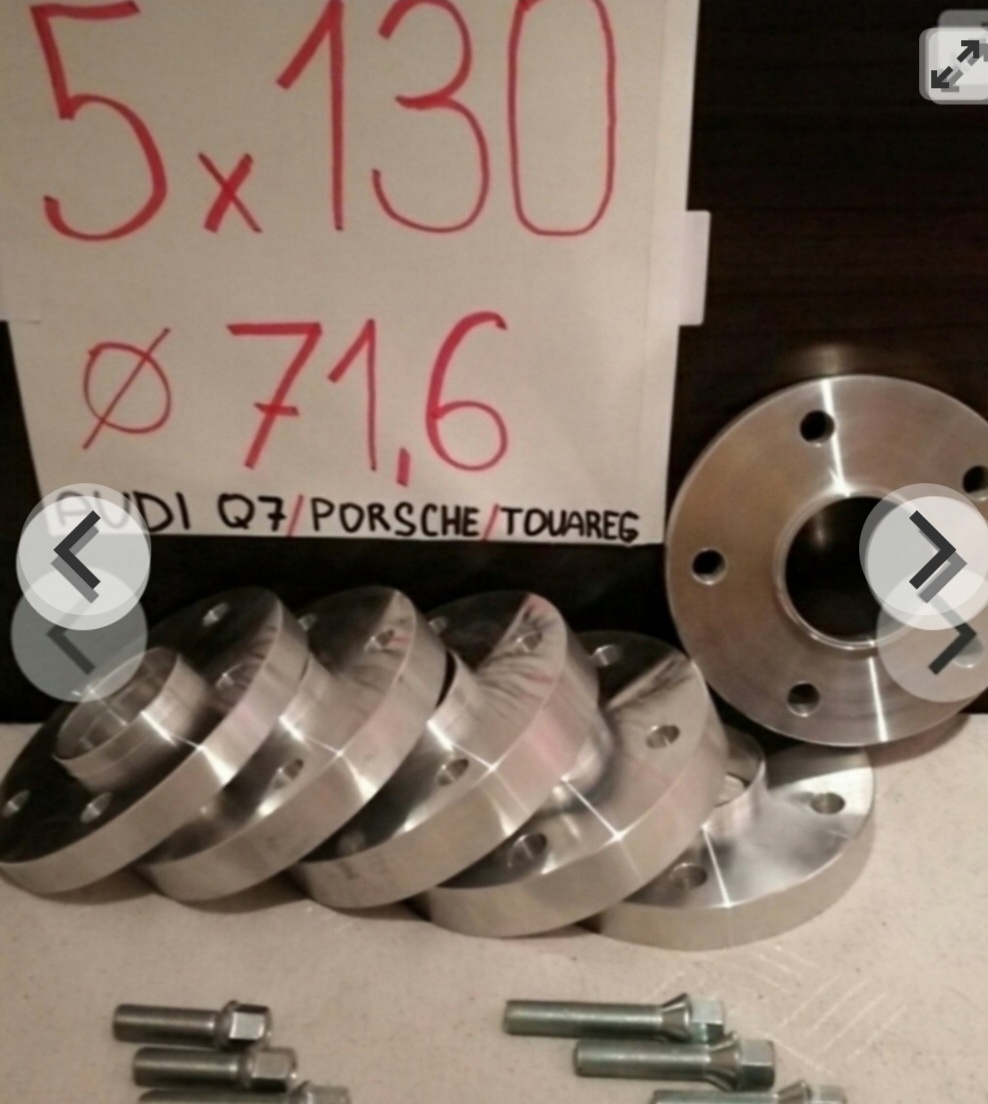 Rozsirovacie podlozky 5X112 stred 66.6 aj 57.1 - 5