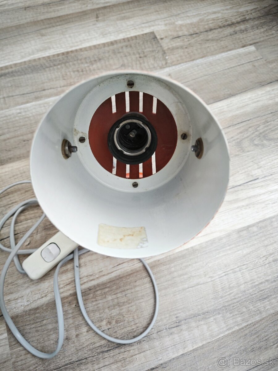Stará retro lampička Lidokov - štýl BRUSEL, dizajn Indra - 5