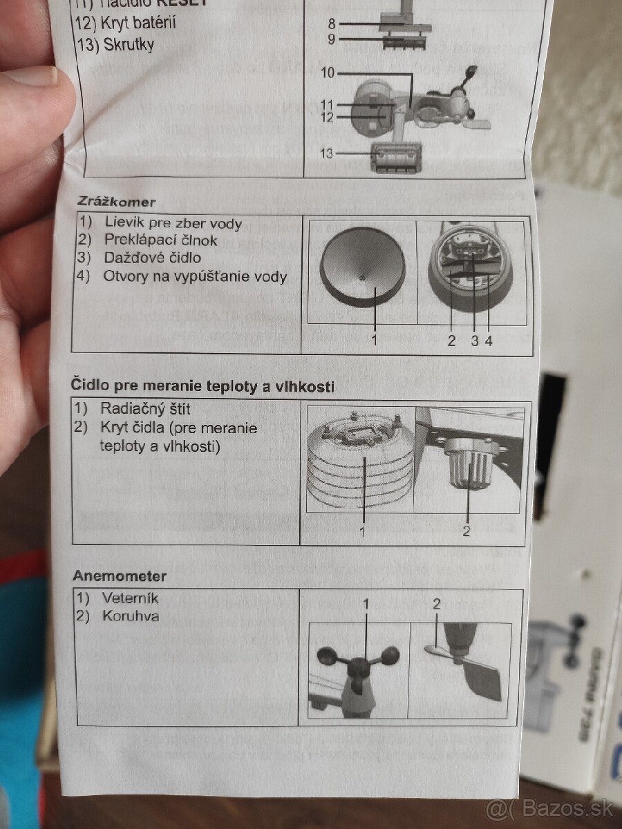 Predám Meteorologickú Stanicu Garni 735 - 5
