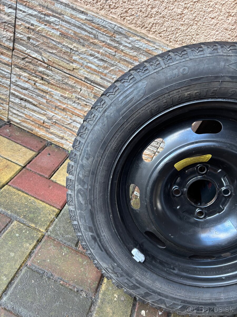 Rezervné koleso 195/65 R15 4x100 - 5