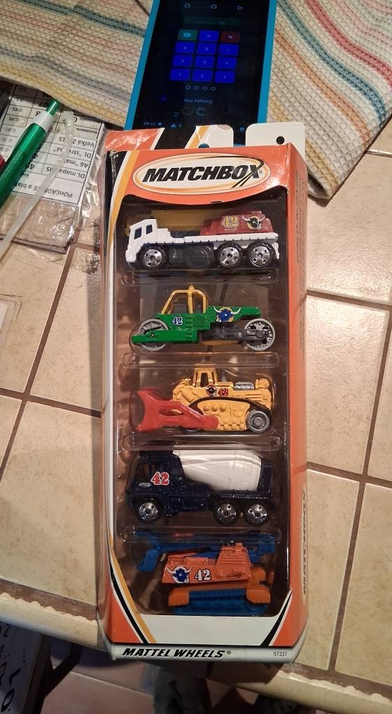 MATCHBOX JURASSIC WORLD 5pack - 5