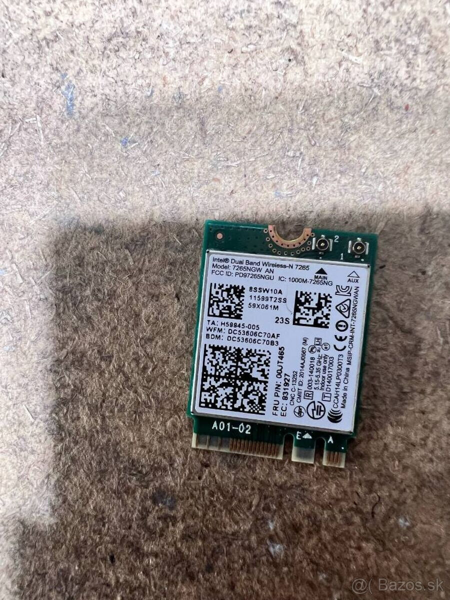 Predám používaný WiFi modul do Lenovo T450. - 5