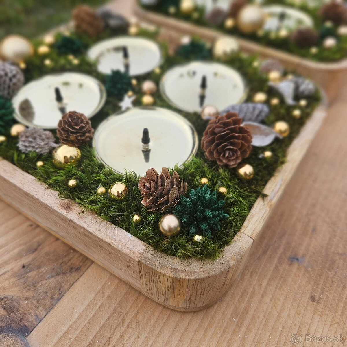 Adventné svietniky a machové obrazy - 5