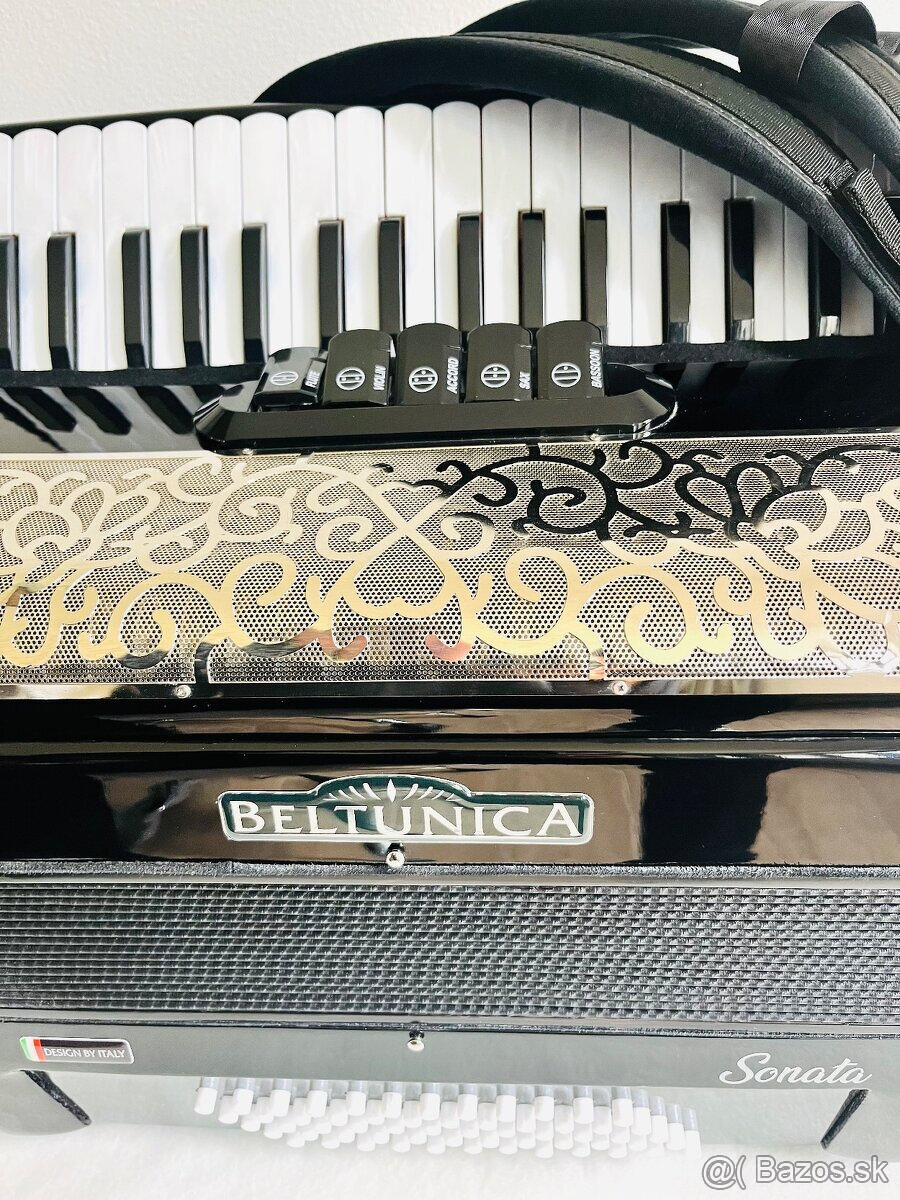 Predám NOVÝ akordeónBeltunica Sonata 60 basový - krásny zvuk - 5