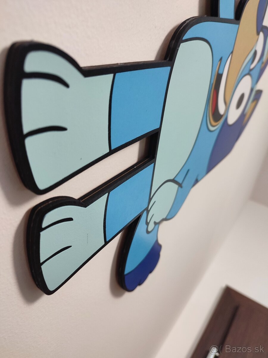 Bluey - veselá dekorácia - 5