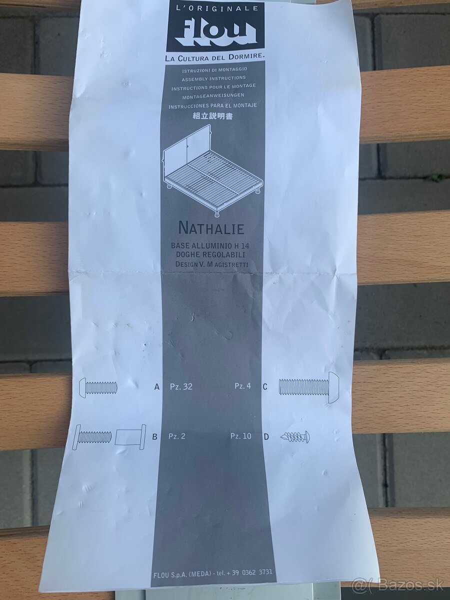 Predám posteľ zn. Flou - 5