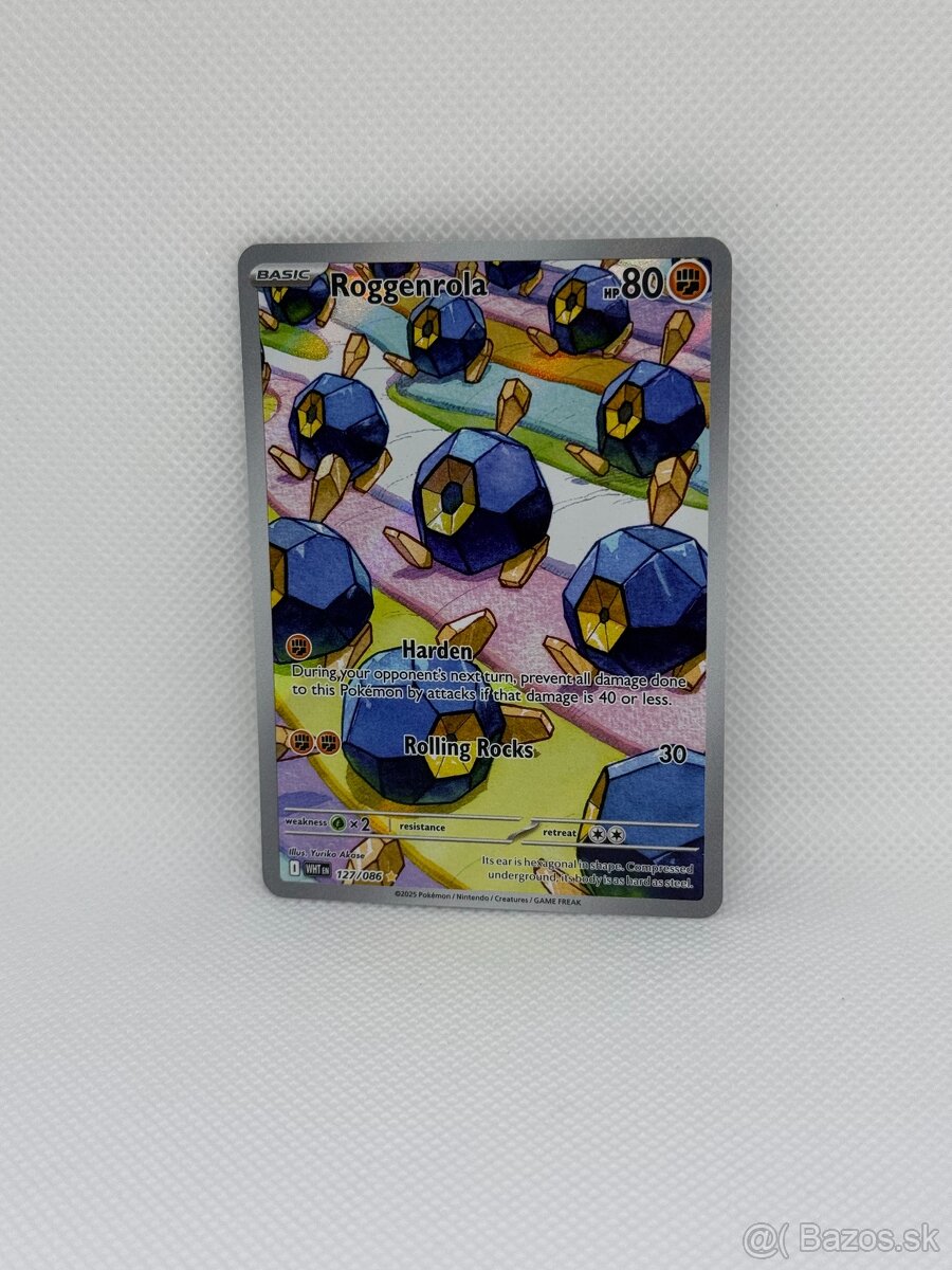 Pokémon karta Roggenrola 127/086 – NM – ORIGINÁL - 5