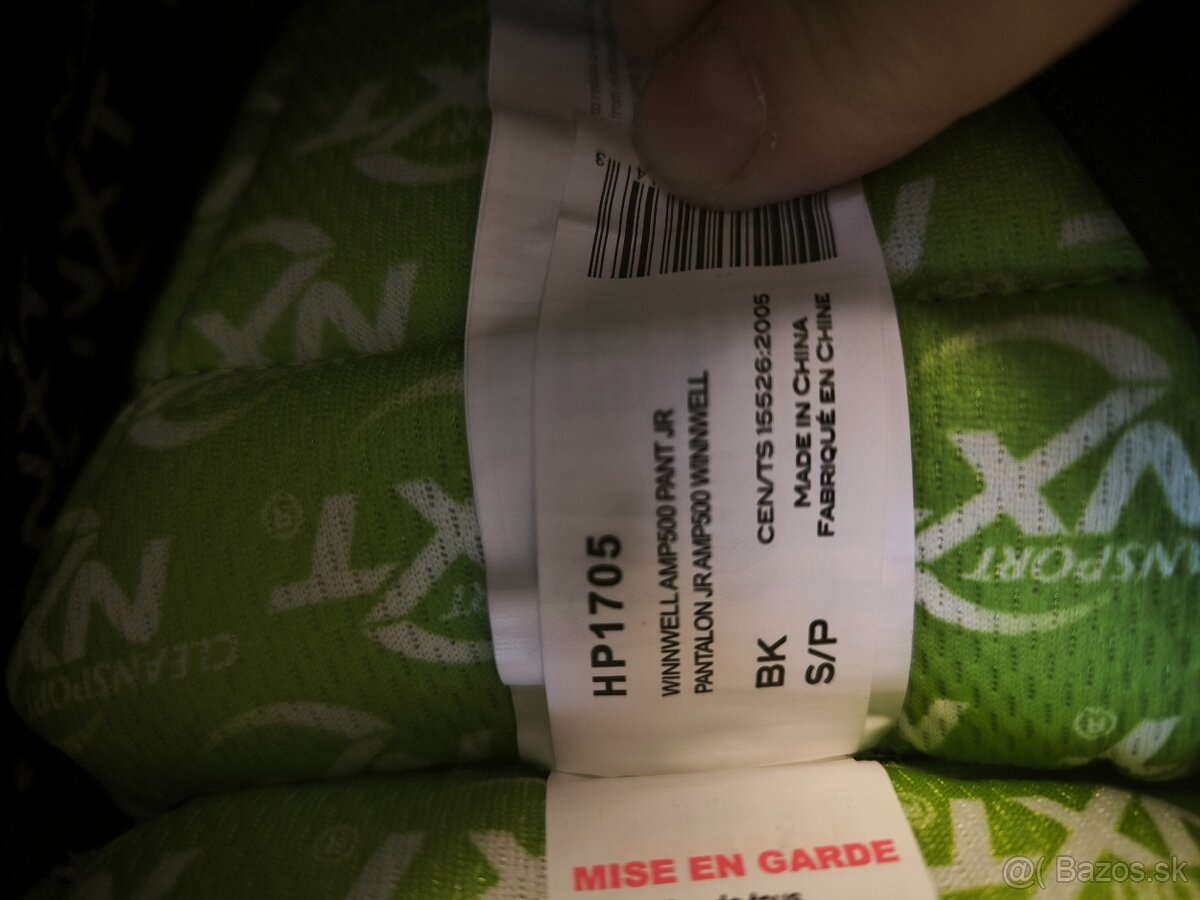 Hokejové nohavice WinnWell AMP - Youth S - 5