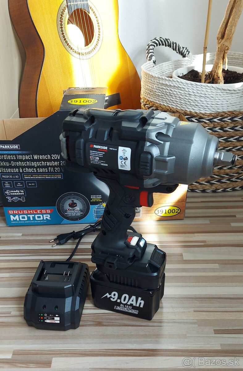 Aku Parkside náradie, Adaptér-redukcia, pre Aku Makita 18V,T - 5