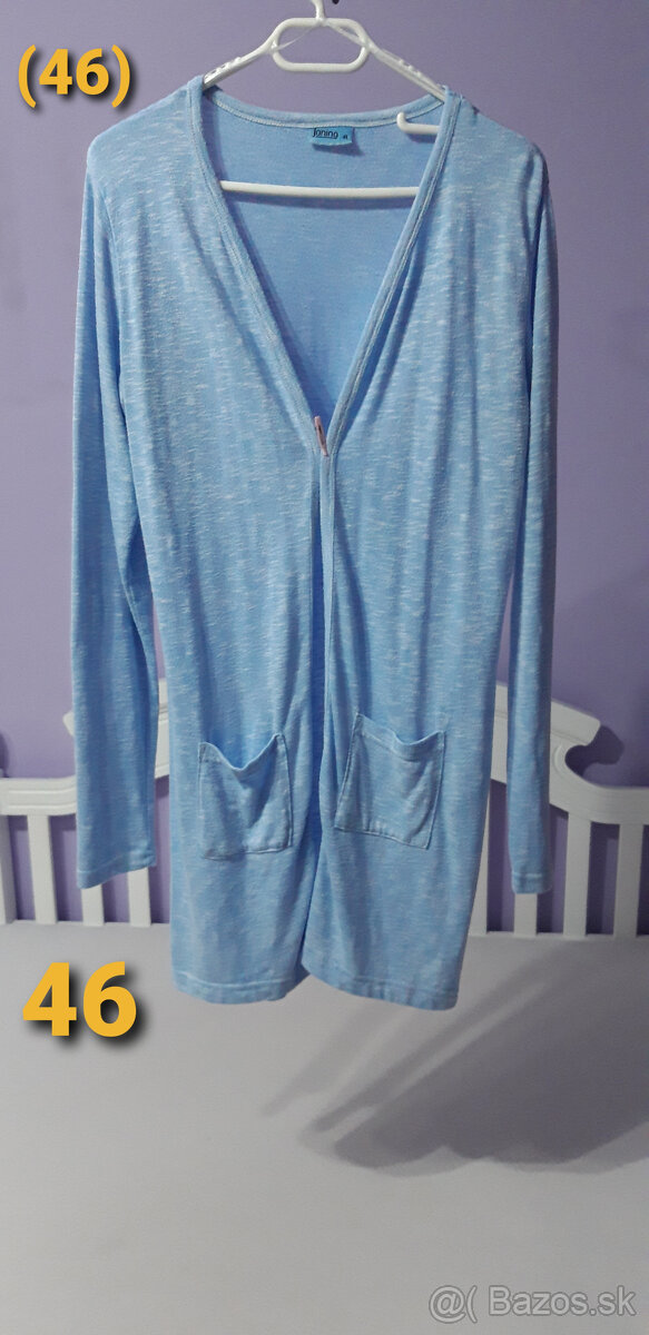 Dámske šaty, kardigán, jesenné, teplejšie, dlhý rukáv - 5