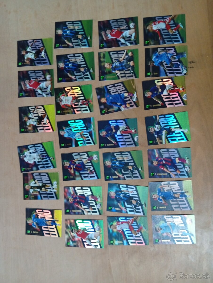 Predám futbalové karty Top Class - 5