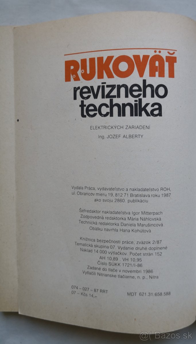 Rukoväť revízneho technika elektrických zariadení - 5