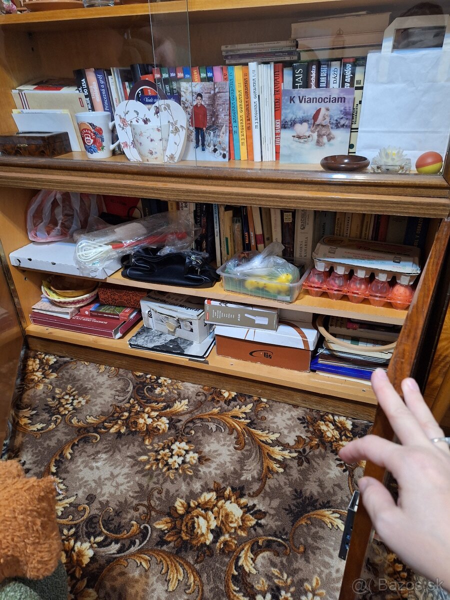 Skriňa zostava vitrína sklenená Prievidza - 5