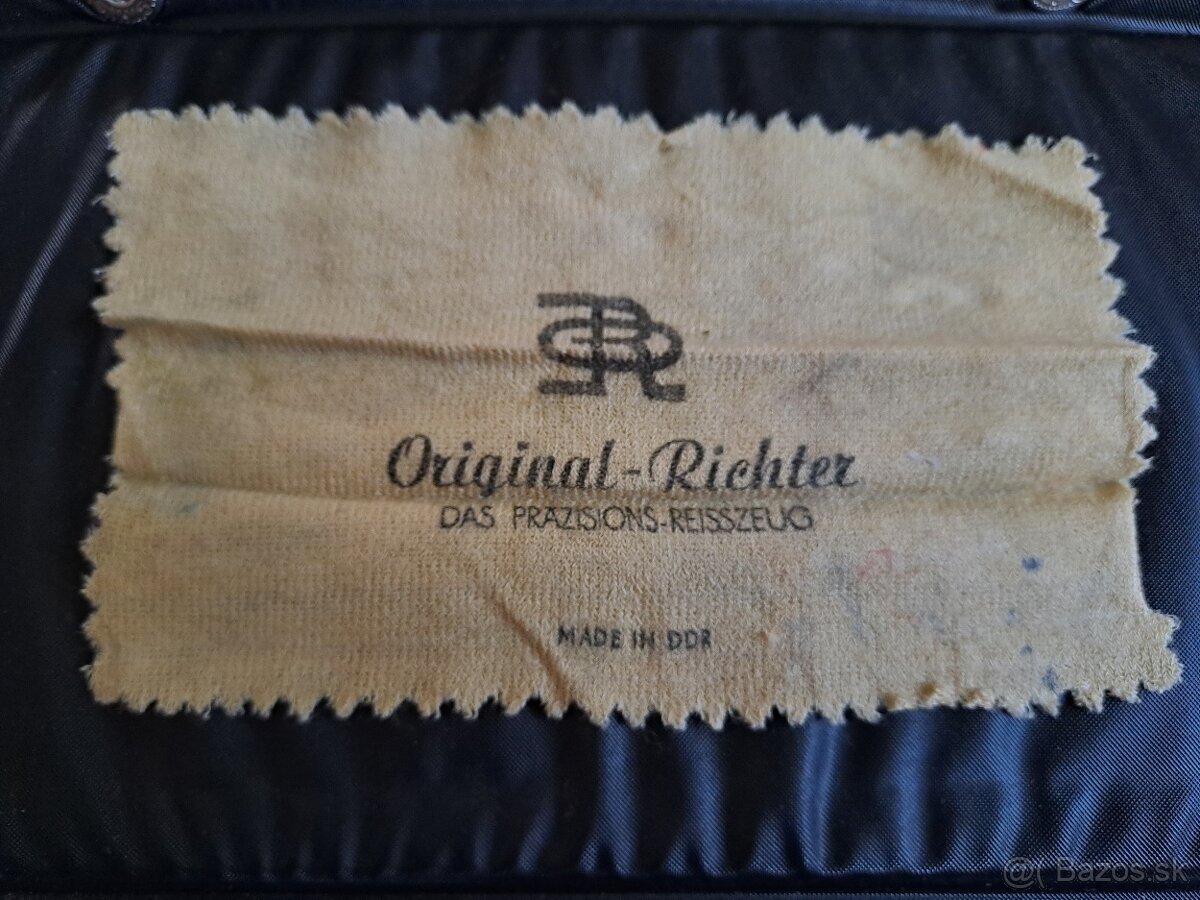 Rýsovací souprava ORIGINAL–RICHTER Das Präcision, DDR - 5