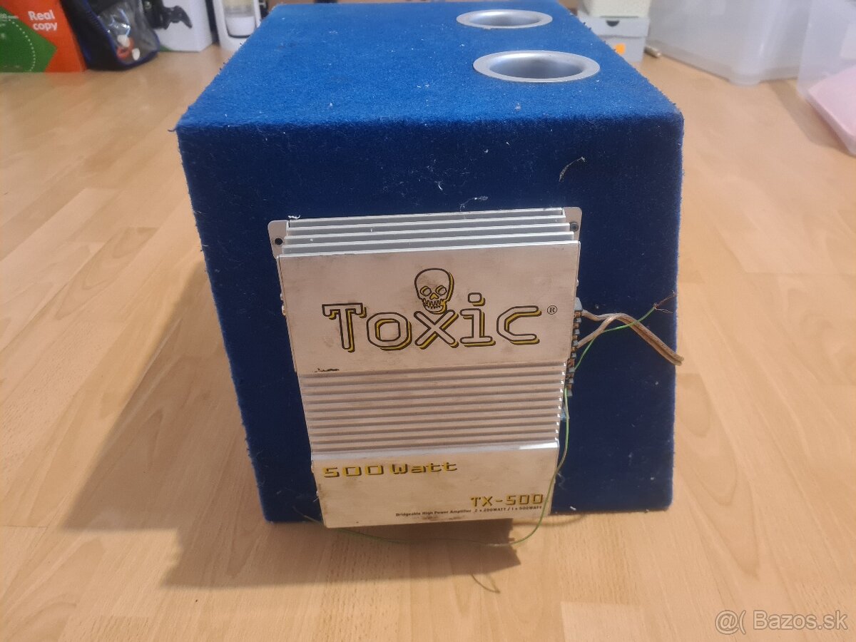 Subwoofer so zosilnovacom 500w - 5