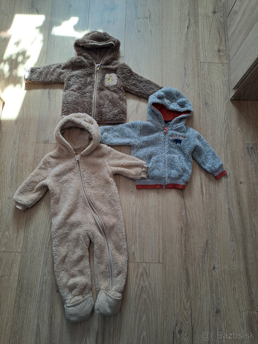 Kabátiky huňaté pre dieťa - 5