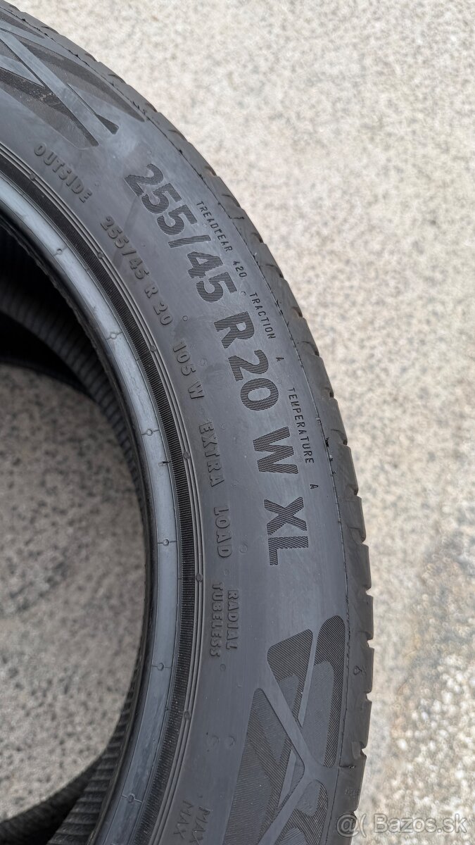 2ks Letné 255/45 r20 Continental - 5