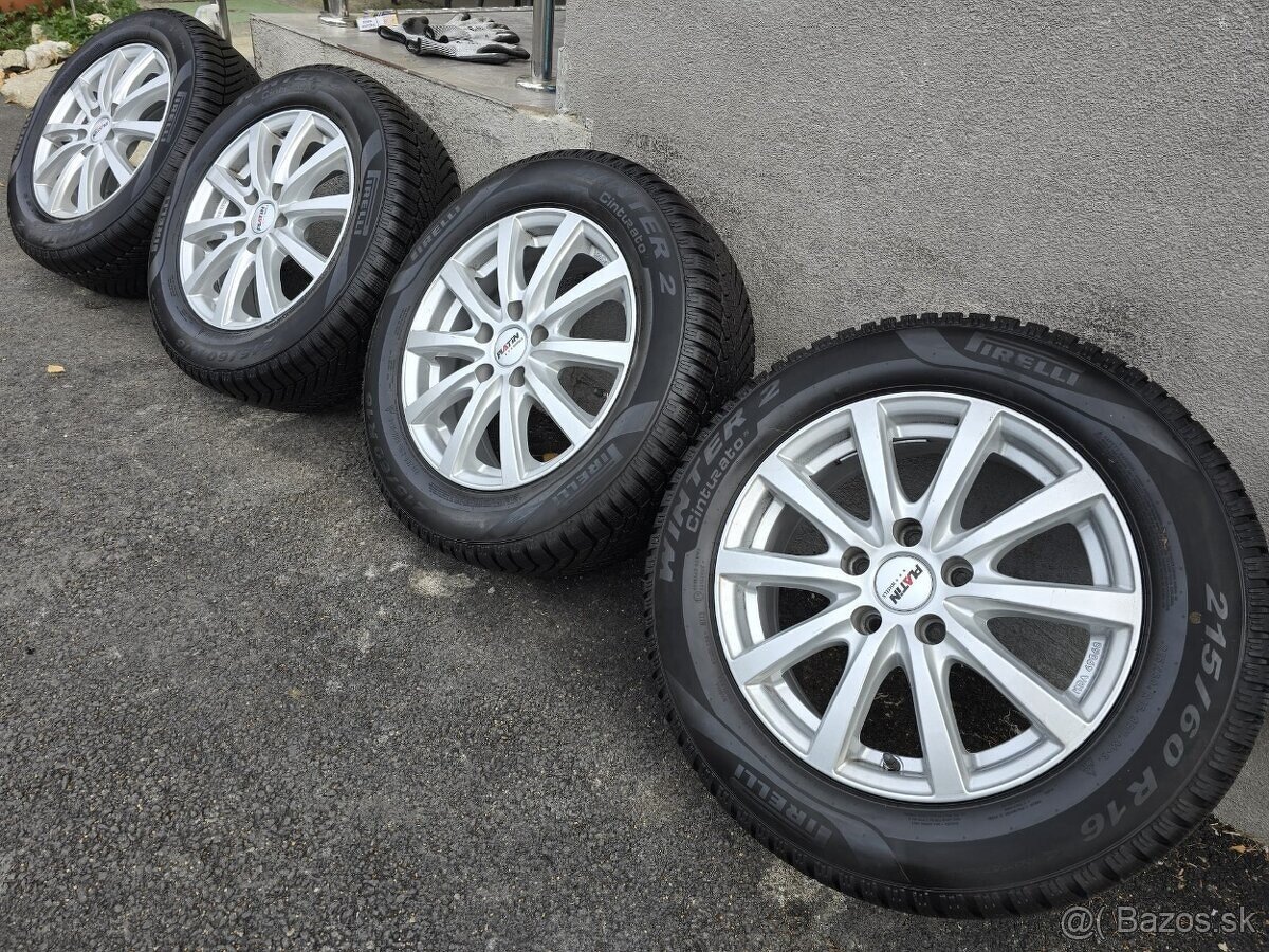 zanovne zimne kolesa 5x112 r16 6,5j et46 skoda octavia,super - 5