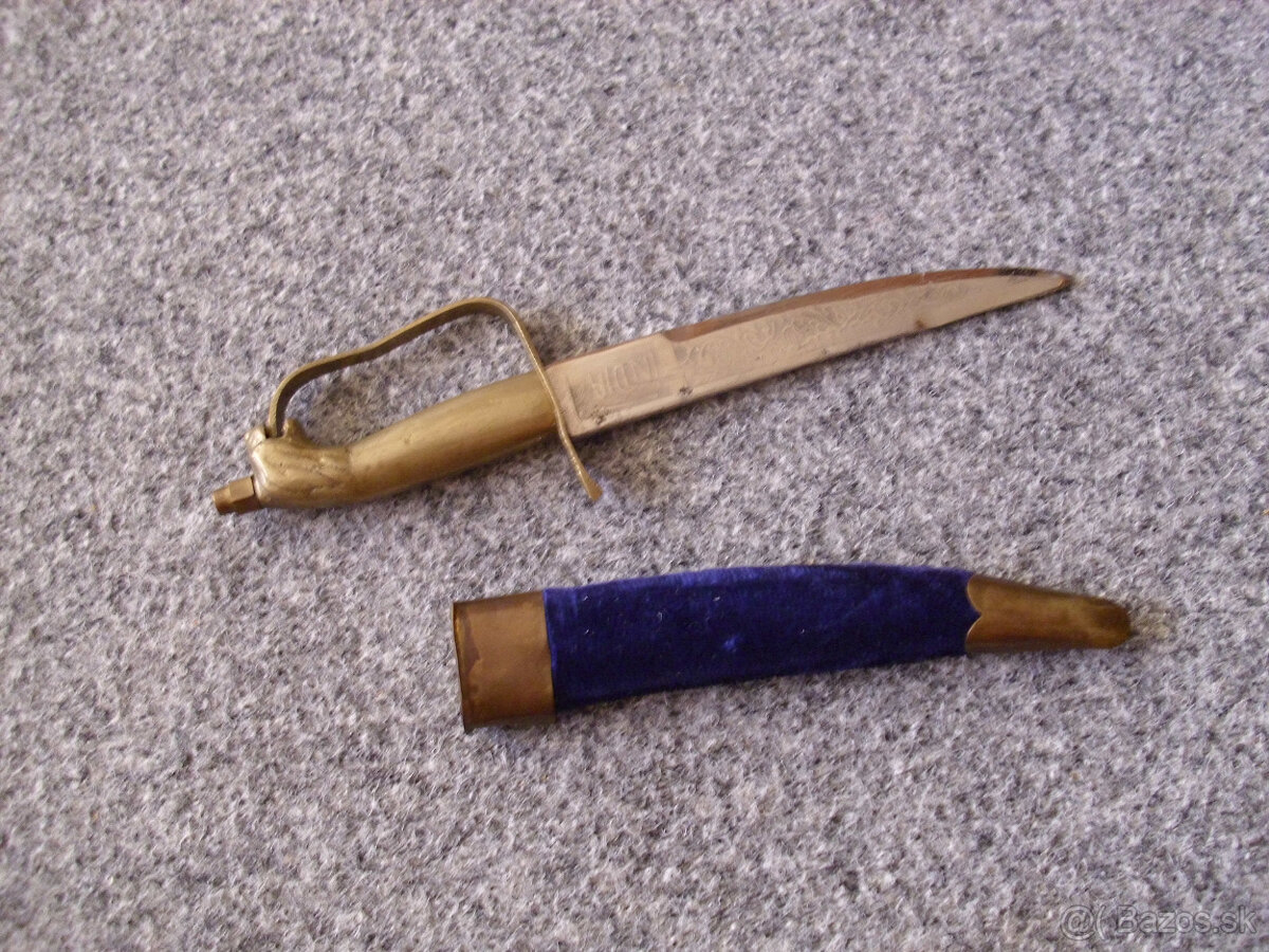 predám,starožitna šabla + dýka, - 5