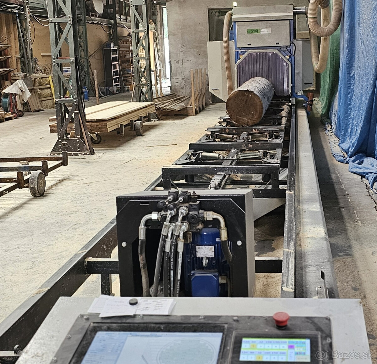 Použitá Dvoukotoučová Úhlová pila PP-550 z Automatikou - 5