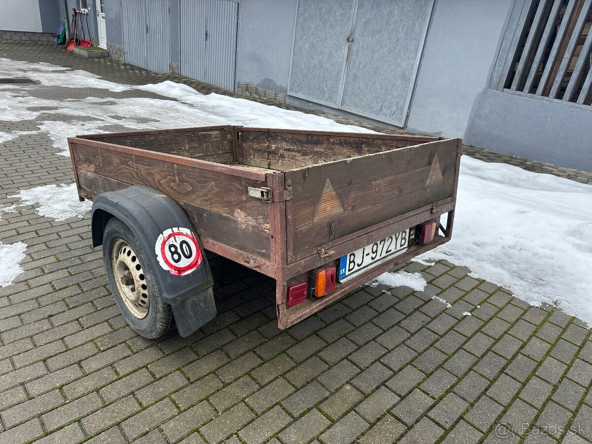 Predám prívesný vozík - 5