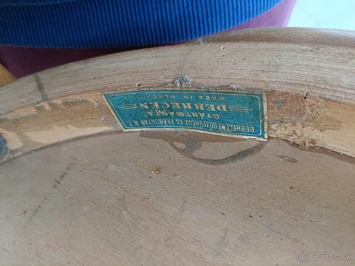 Stolicky thonet 3 kus - 5