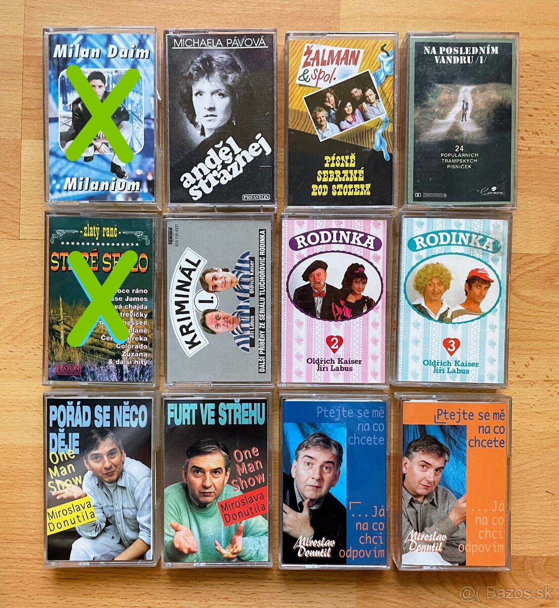 MC kazety - SK a CZ interpreti, skupiny - 5
