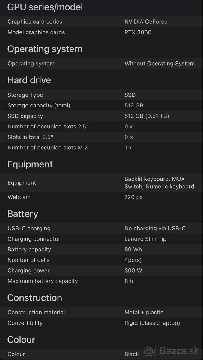 Lenovo Legion 5 Pro 16ACH6H Metallic 2020 - 5