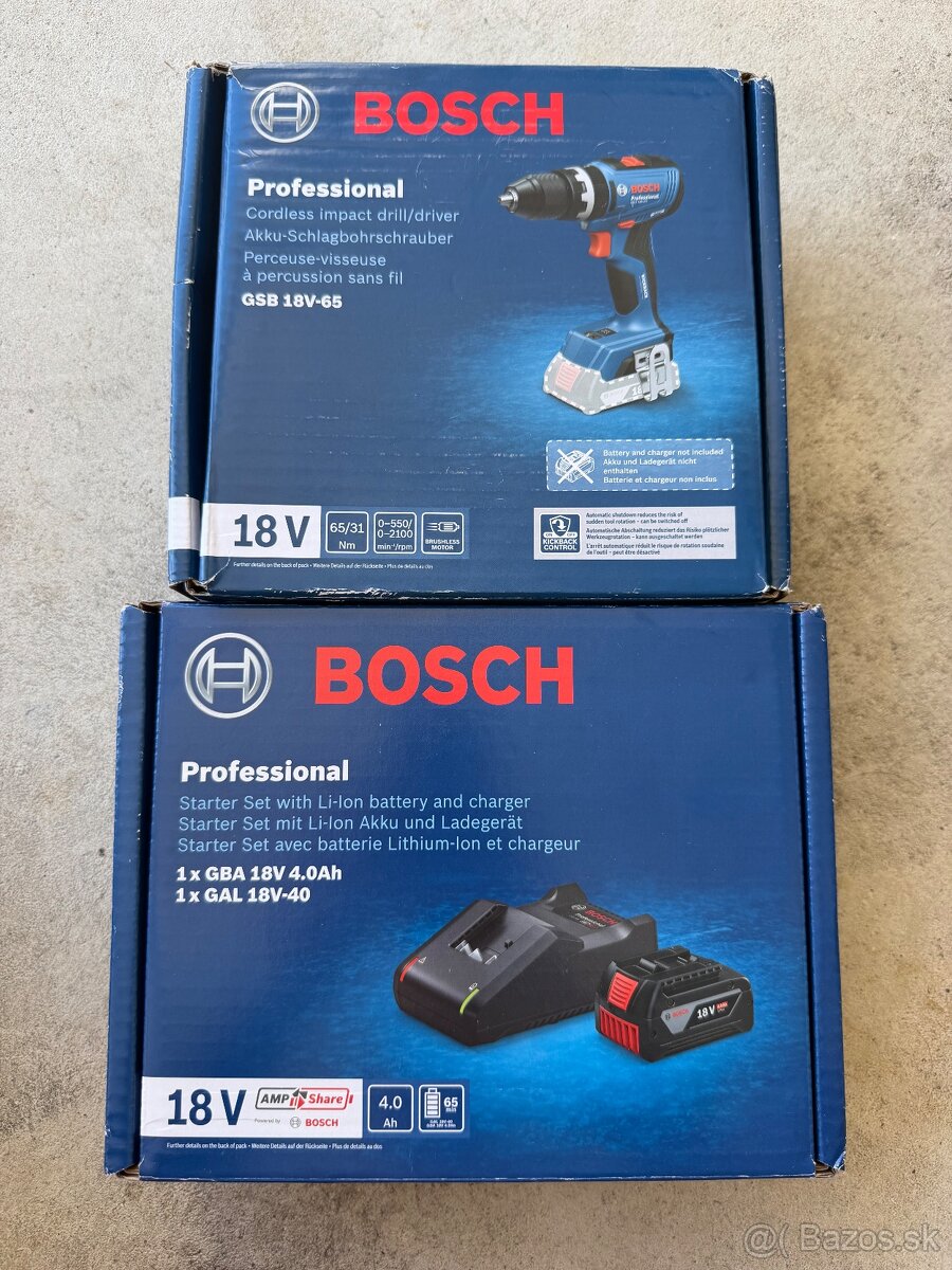 BOSCH professional uťahovačka príklep 18V - 5