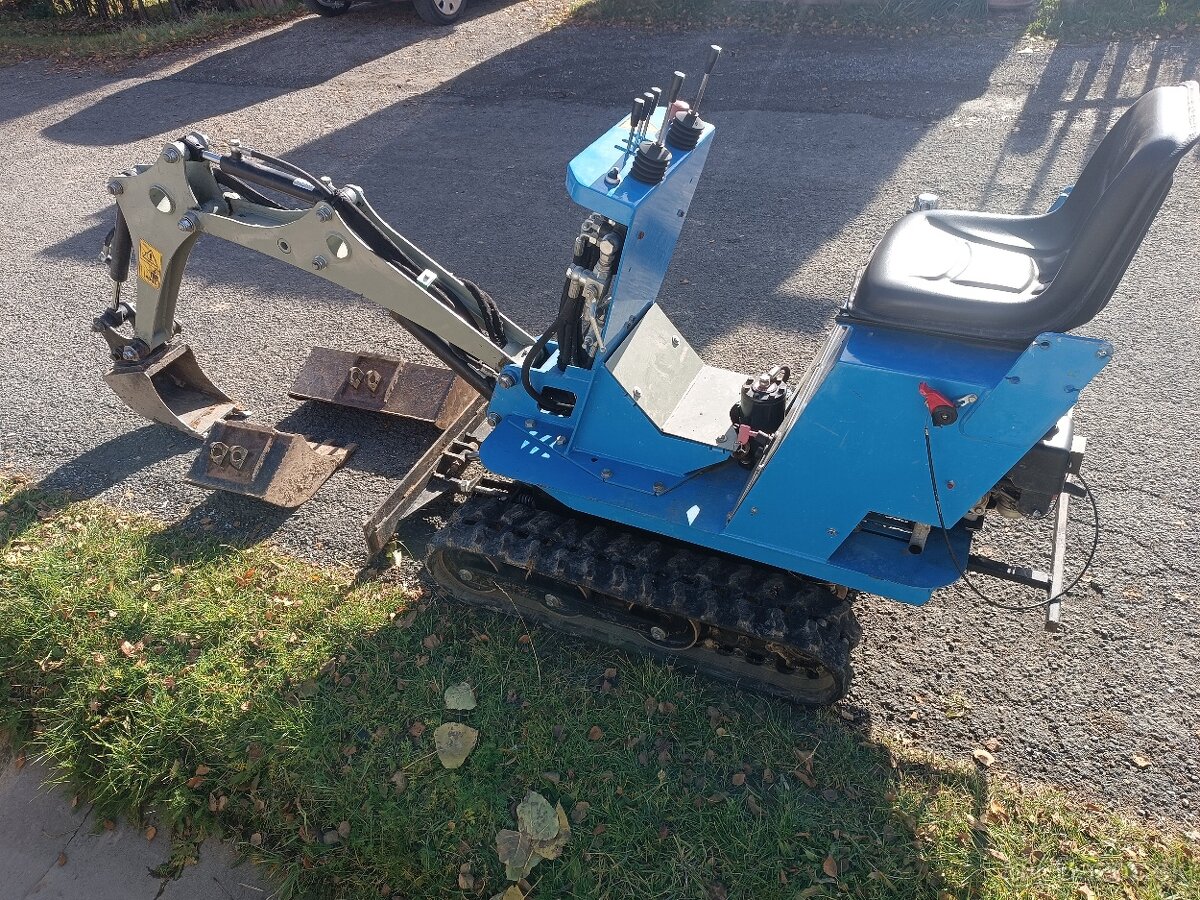 Predám mini bager - 5