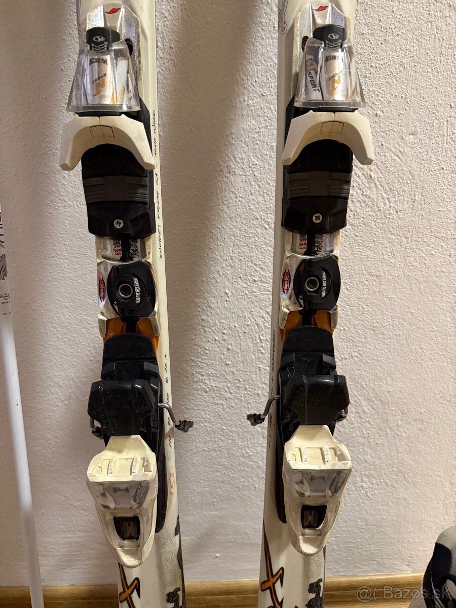 Lyže, lyžiarky, palice - 5