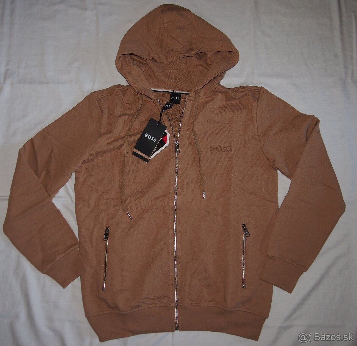 Hugo Boss pánska mikina na zips - 5