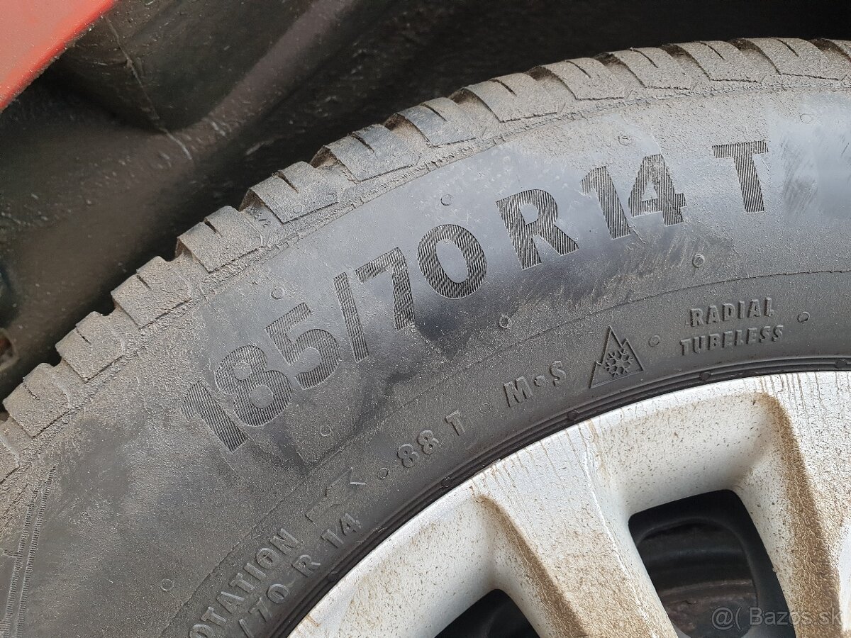 zimné pneu 185/70R14 88T 4.kusy - 5