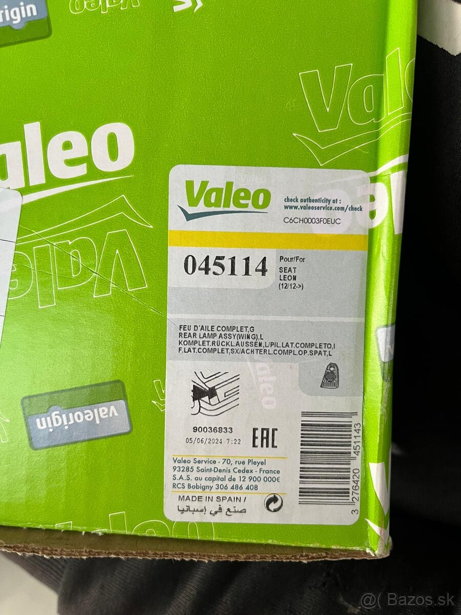 Seat Leon hatchback zadné svetlo LED - 5