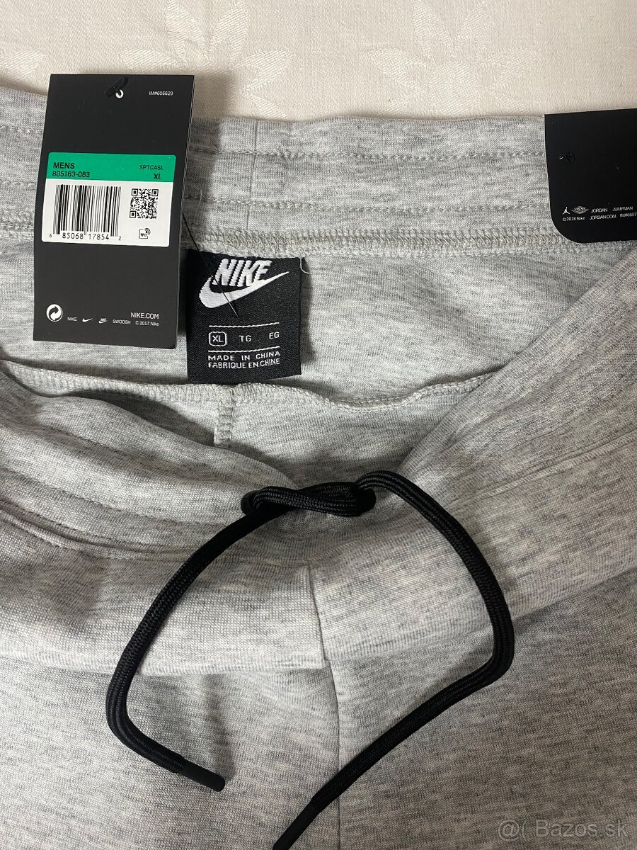 NIKE pánske sivé tepláky - 5