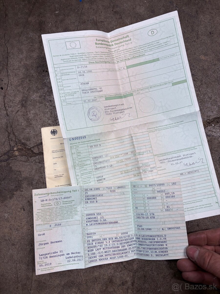 Kawasaki Zephyr 550 - 5